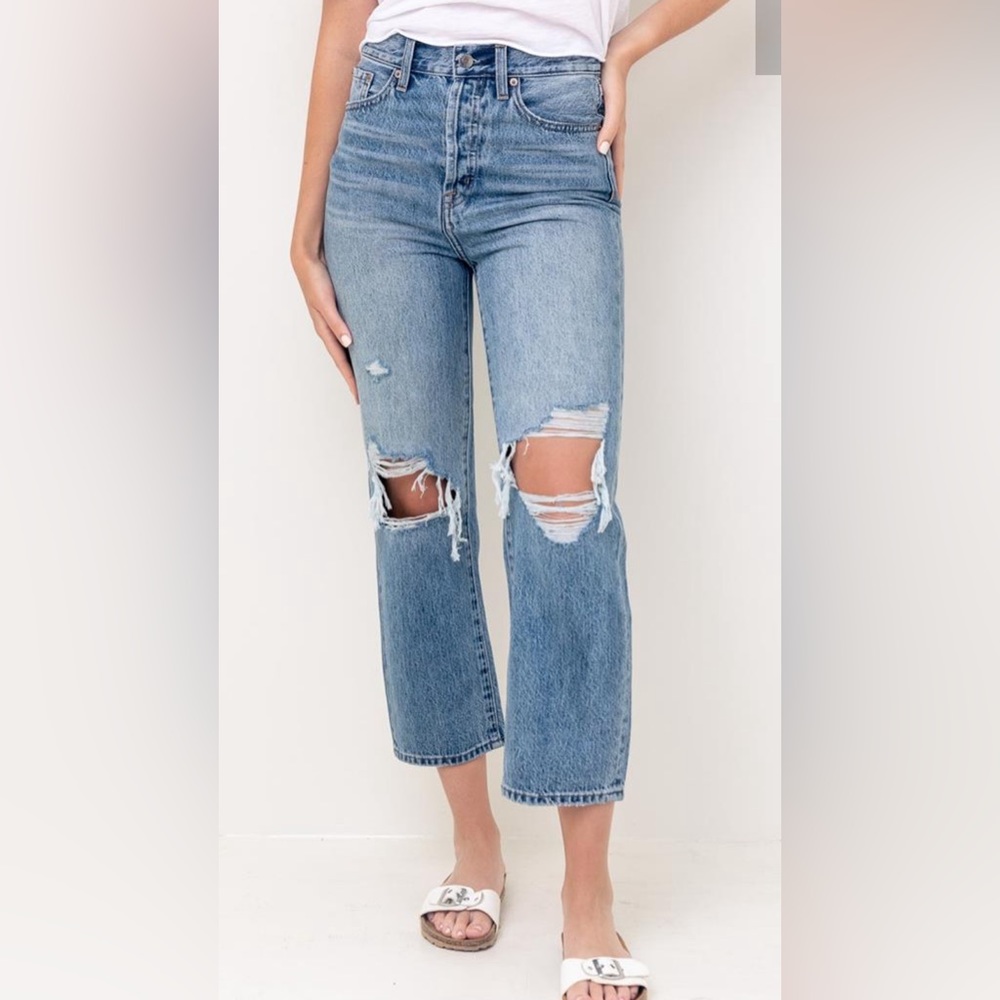 NWT never worn Cassie high rise pistola jeans